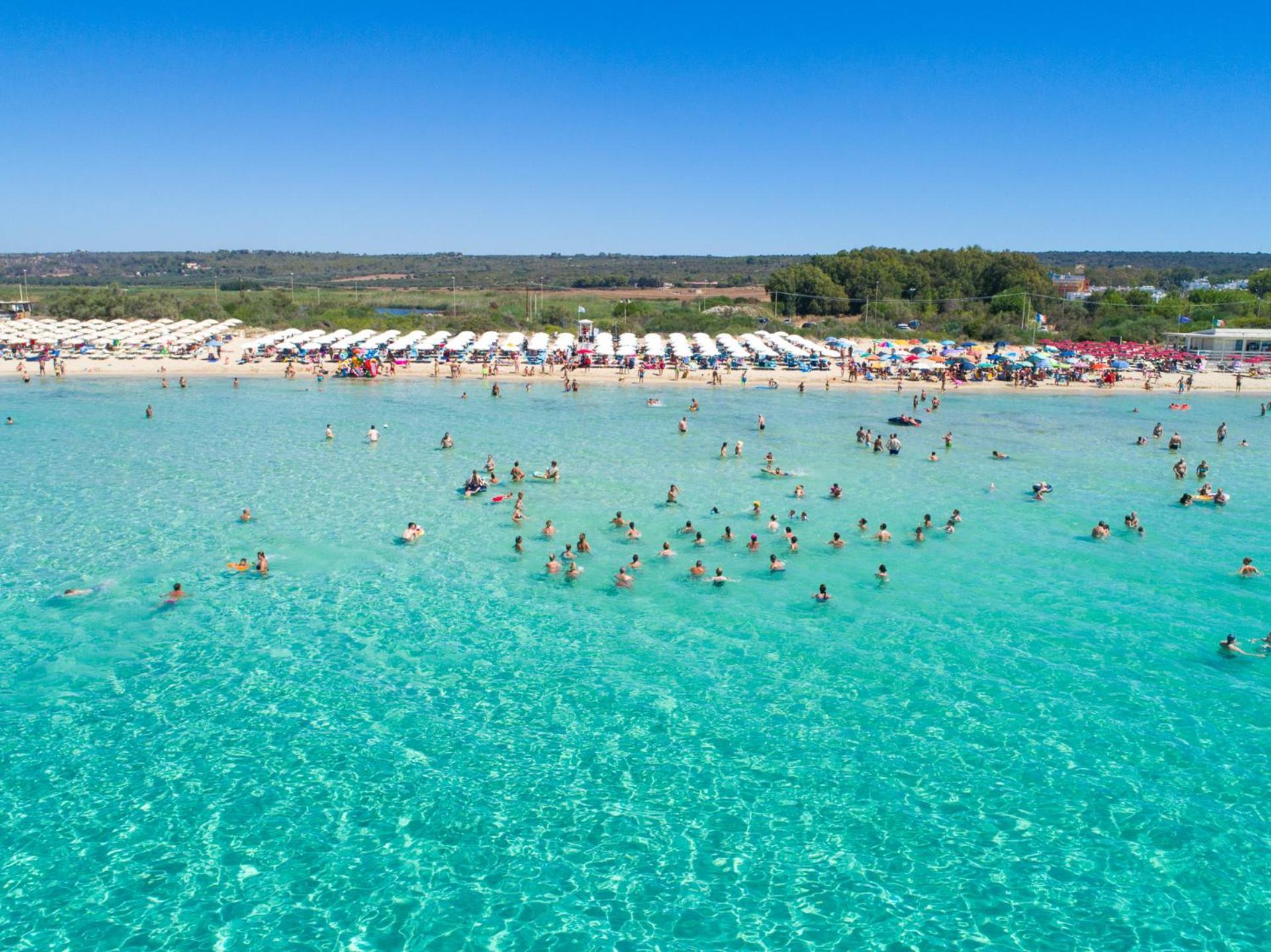 Il Girasole, Distante Solo 200 Mt. Reali Dal Mare Apartman Lido Marini Kültér fotó